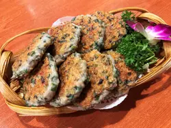 香煎手打鯪魚餅