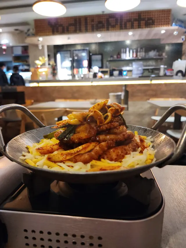 香辣芝士八爪魚