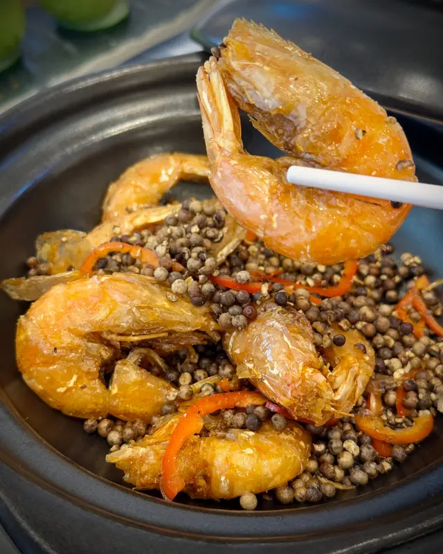 勁香沙窩胡椒蝦