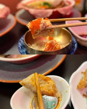 自家製魷魚豚肉餃子