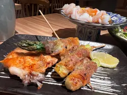 烧鸡中翼+芦荀豚肉卷