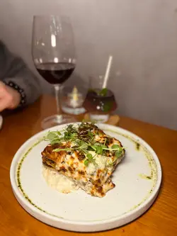 松露野菌烤茄子千層麵