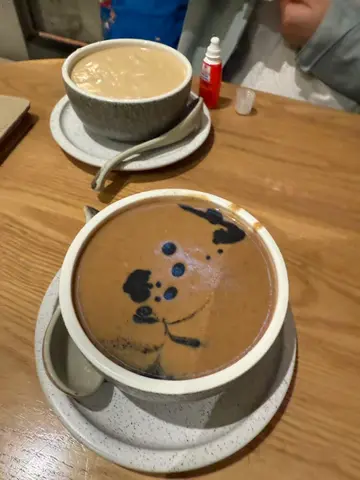 芝麻糊拼核桃露