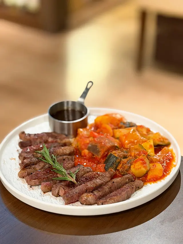 Australia Wagyu with Ratatouille