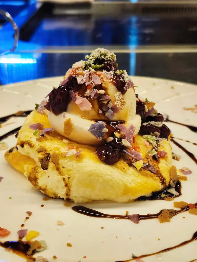 鹹梳乎厘配雪糕