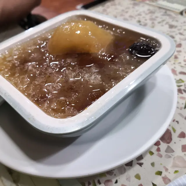 桃膠桂花香烤梨